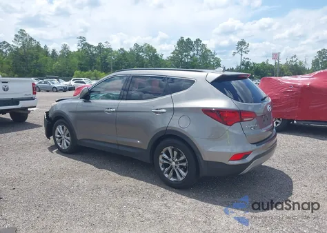 2018 Hyundai Santa Fe Sport 2.0T из США, поврежденный, VIN 5NMZU4LAXJH057363